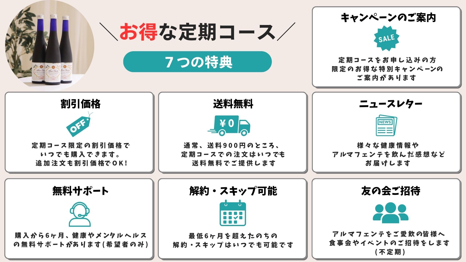 お得な定期コース